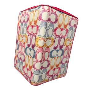 Coach Multi Color eReader/ Notepad Holder